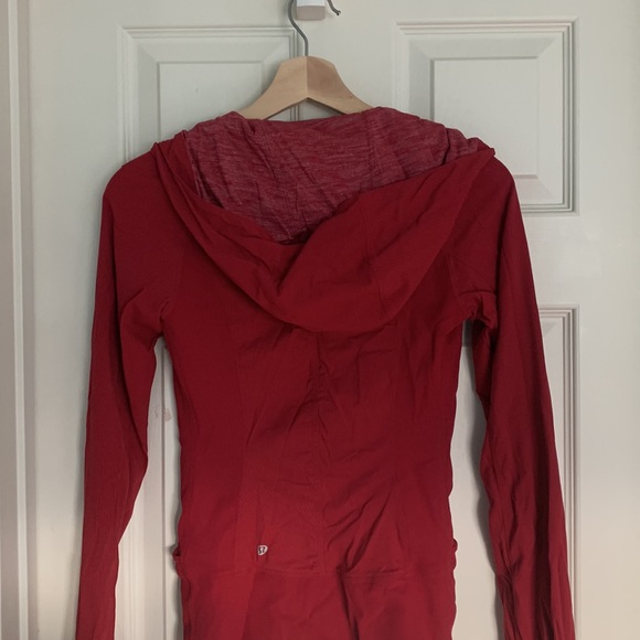 Red Lululemon Studio Dance Jacket - Picture 6 of 6